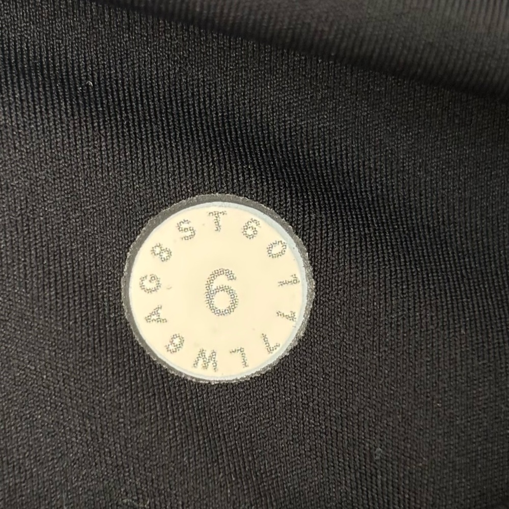 Lululemon Athletica Fast & Free Crop (19") Black Running Leggings Women's Size 6 - Picture 8 of 13